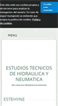 Mobile Screenshot of hidraulicaneumatica.es